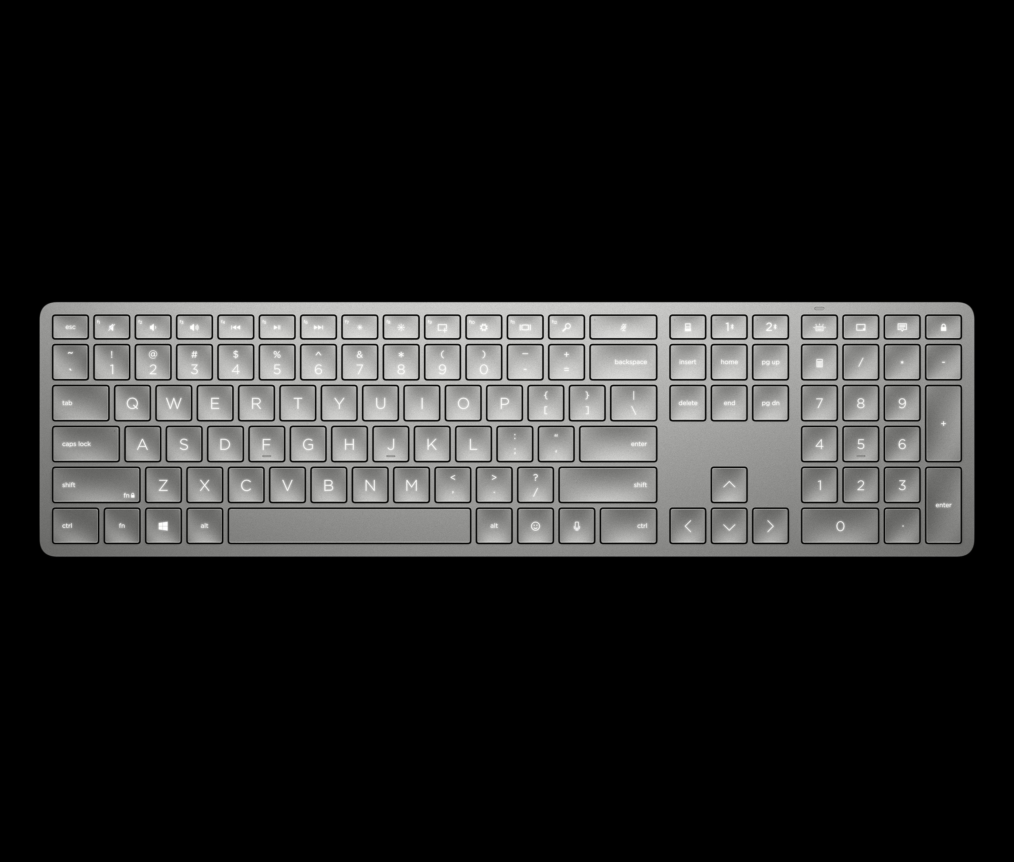 HP 970 Programmable Wireless Keyboard - Good Design